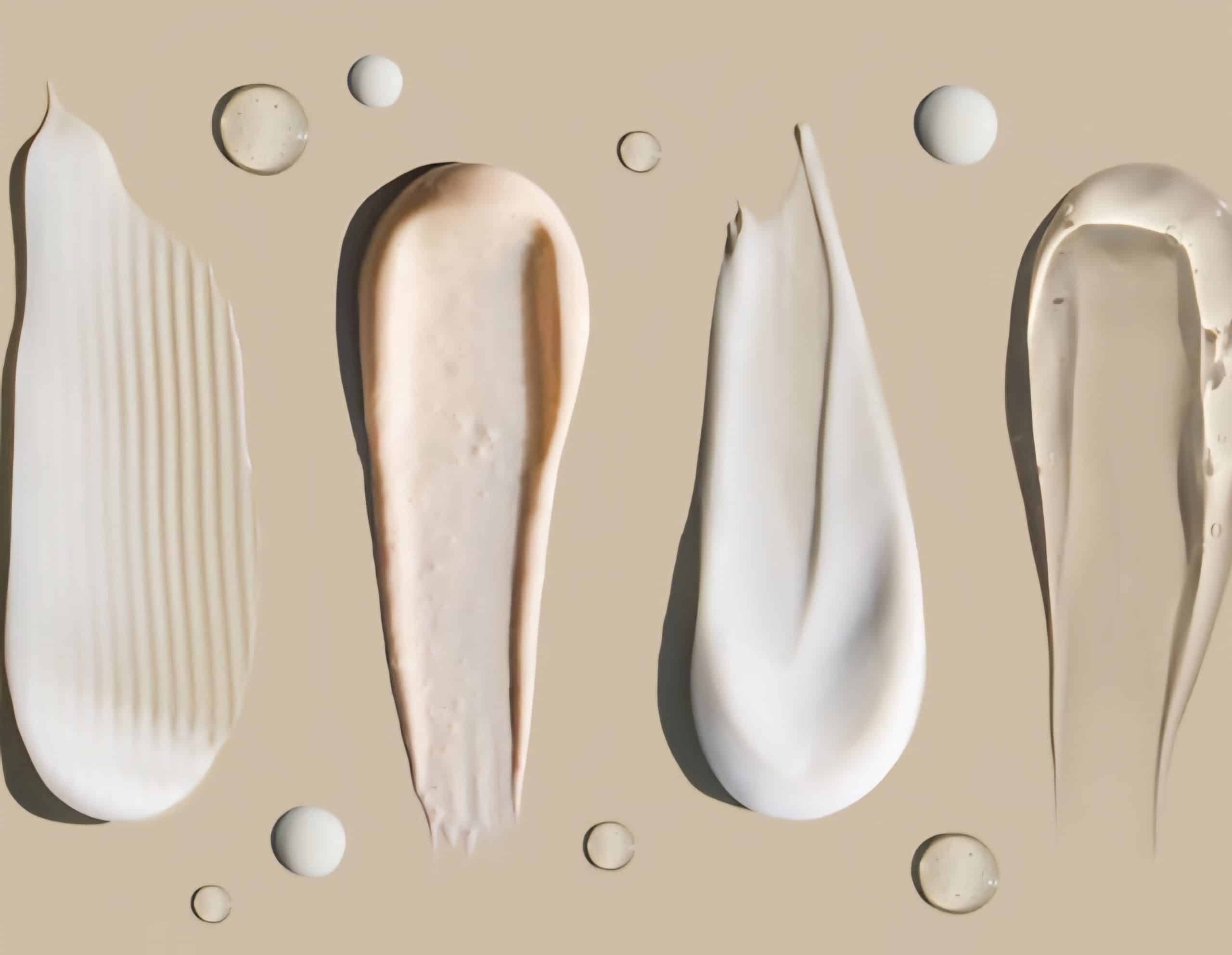 Diferentes texturas de cremas y su relación con la absorción en la piel