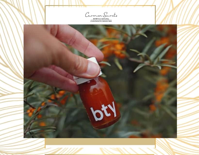 Botella de Ringana BTY, el complemento de belleza que se bebe para una piel radiante