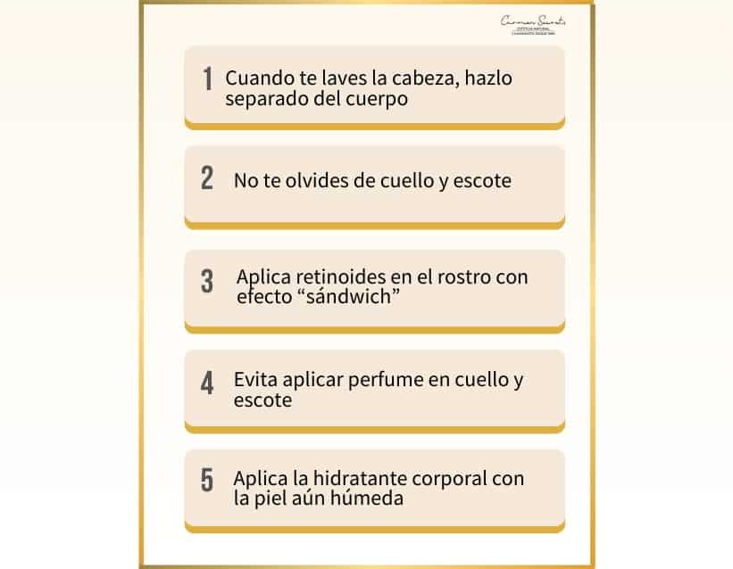 Consejos prácticos sobre cómo cuidar mi piel por zonas con recomendaciones de cosmetóloga